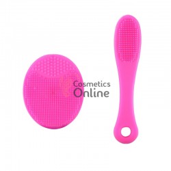 Perie din silicon pentru gomaj facial Cod PF05, set 2 bucati